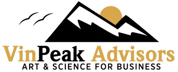 Vin peak advisors art and science for business logo